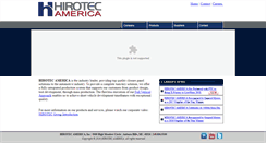 Desktop Screenshot of hirotecamerica.com